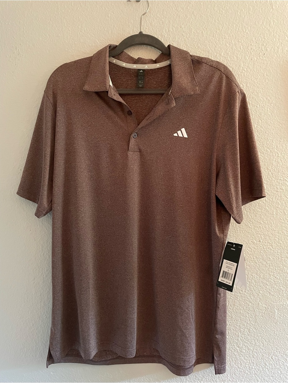 Men's adidas NWT Golf Polo Shirt UPF 50